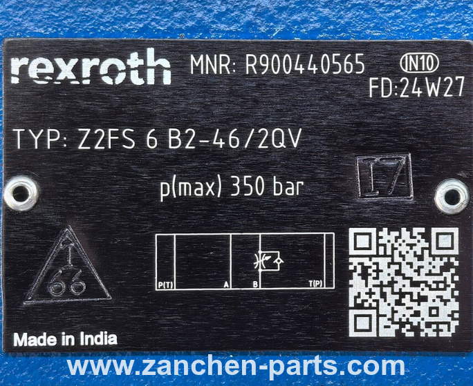 Rexroth R900440565 Flow Control Valve Z2FS6B2-46/2QV